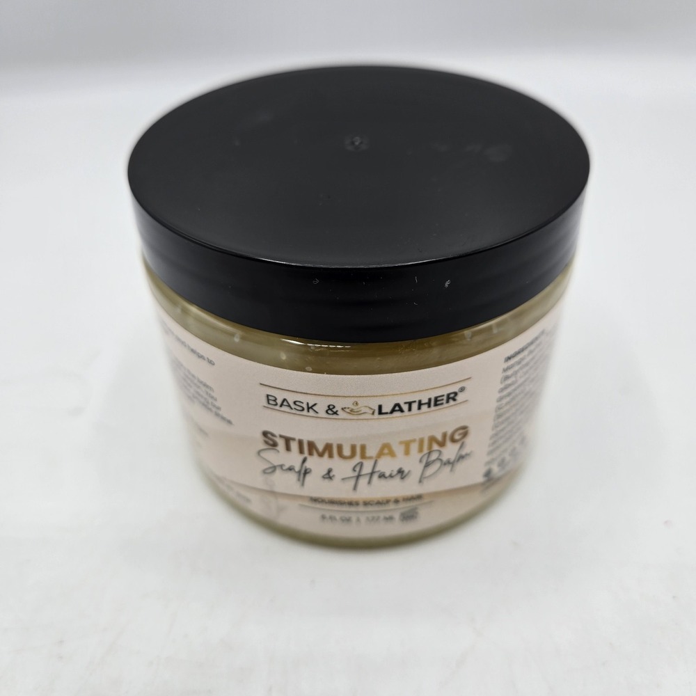 Bask & Lather Stimulating Scalp & Hair Balm for Nourishes 6 fl oz - Brand New